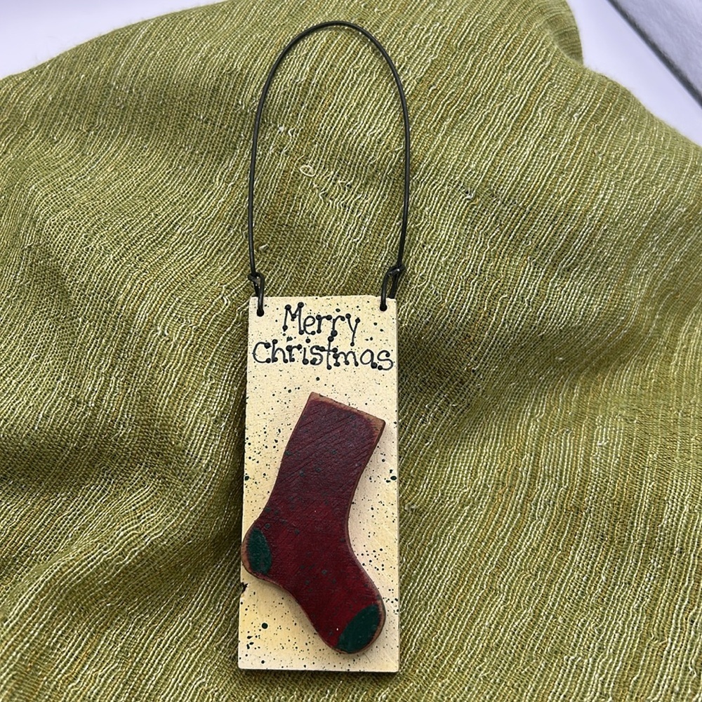 Wooden Holiday Ornaments Set.  Handmade - Picture 11 of 12